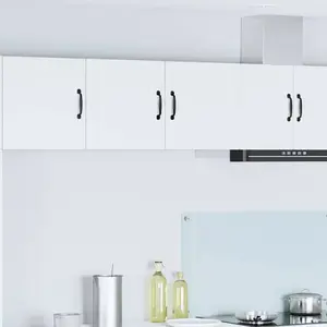 Comparateur de prix : vidaXL Vidaxl Meuble Mural De Cuisine Blanc 80 X 31 X 40 Cm Bois D'ingénierie