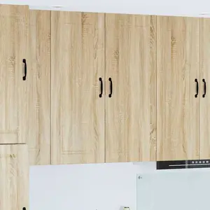 vidaXL Meuble mural de cuisine Chêne Sonoma 40 x 31 x 100 cm pas cher