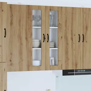 Comparateur de prix : vidaXL Meuble mural de cuisine Chêne artisanal 60 x 31 x 100 cm