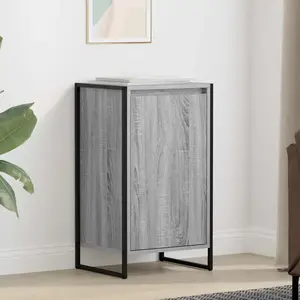 vidaXL vidaXL Buffet Gris Sonoma 43 x 36 x 75,5 cm Bois d'ingénierie pas cher