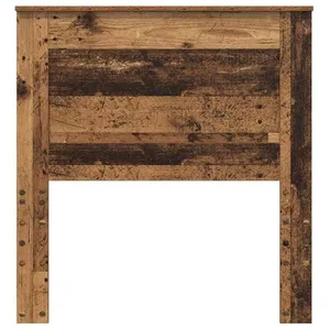 vidaXL Vidaxl Tête De Lit Bois Ancien 90 Cm Bois D'ingénierie pas cher