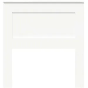 vidaXL Vidaxl Tête De Lit Avec Tête De Lit Blanc 80 Cm Bois D'ingénierie pas cher