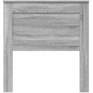 vidaXL Vidaxl Tête De Lit Gris Sonoma 80 Cm Bois D'ingénierie pas cher
