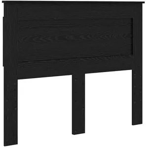 vidaXL Vidaxl Tête De Lit Chêne Noir 120 Cm Bois D'ingénierie pas cher