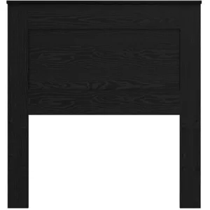 vidaXL Vidaxl Tête De Lit Chêne Noir 100 Cm Bois D'ingénierie pas cher