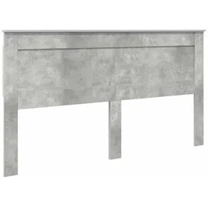 vidaXL Vidaxl Tête De Lit Gris Béton 180 Cm Bois D'ingénierie pas cher