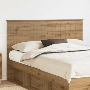 vidaXL Vidaxl Tête De Lit Chêne Artisanal 150 Cm Bois D'ingénierie pas cher