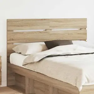 vidaXL vidaXL Tête de lit Chêne Sonoma 150 cm Bois d'ingénierie pas cher