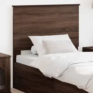 vidaXL Tête de lit Chêne brun 100 cm Bois d’ingénierie pas cher