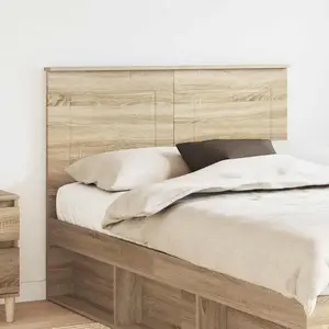 vidaXL Vidaxl Tête De Lit Chêne Sonoma 135 Cm Bois D'ingénierie pas cher