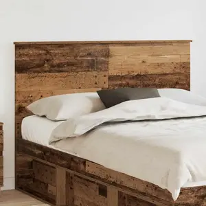 vidaXL Vidaxl Tête De Lit Bois Ancien 160 Cm Bois D'ingénierie pas cher