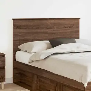 vidaXL Vidaxl Tête De Lit Chêne Brun 120 Cm Bois D'ingénierie pas cher