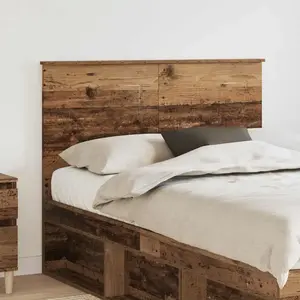 vidaXL Vidaxl Tête De Lit Bois Ancien 120 Cm Bois D'ingénierie pas cher