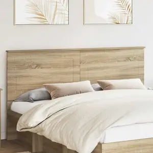 vidaXL Vidaxl Tête De Lit Chêne Sonoma 180 Cm Bois D'ingénierie pas cher