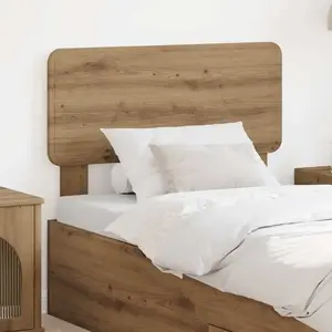 vidaXL Tête de lit Chêne artisanal 75 cm Bois d'ingénierie pas cher