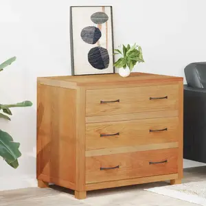 vidaXL vidaXL Armoire avec tiroir avec stockage Marron Bois d'ingénierie pas cher