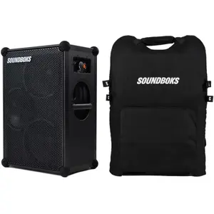 Soundboks Gen. 4 Black met The Backpack (2024) rugzak voor Soundboks pas cher