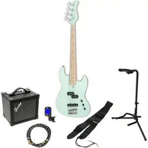 Sire Marcus Miller U5 Alder Mint Green elektrische basgitaar starterset pas cher