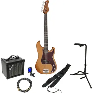 Sire Marcus Miller P5R 4-String Natural elektrische basgitaar starterset pas cher