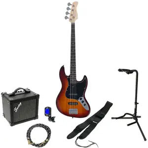 Sire Marcus Miller V1 4-String Tobacco Sunburst elektrische basgitaar starterset pas cher