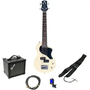 Blackstar Carry-on ST Bass Vintage White elektrische basgitaar starterset pas cher