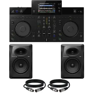 AlphaTheta XDJ-AN + studiomonitoren + kabels pas cher
