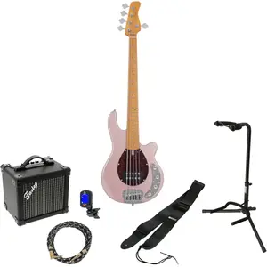 Sire Marcus Miller Z3 5-String Rosegold 5-snarige elektrische basgitaar starterset pas cher