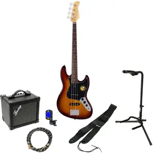 Sire Marcus Miller V3P 4-String Tobacco Sunburst elektrische basgitaar starterset pas cher