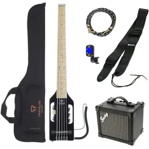 Traveler Guitar Ultra Light 5-string Bass 5-snarige elektrische basgitaar starterset pas cher