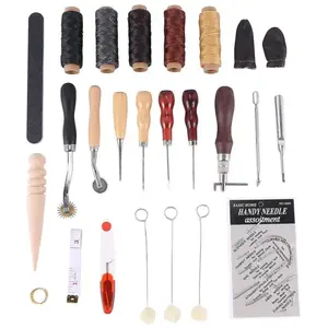 FEI YU 31 outils de couture en cuir Outils d'artisanat du cuir Outil de couture à la main pas cher