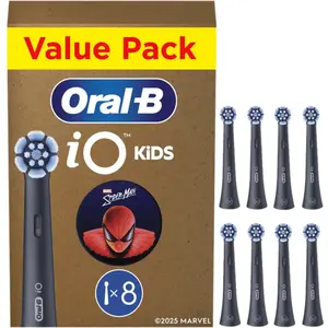 Oral-B, Tête de brosse à dents, Aufsteckbürsten iO Kids Spiderman 8er FFU Aufsteckbürsten (8x)