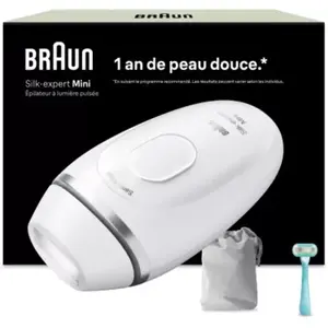 Comparateur de prix : Braun Silk-expert Mini, Épilation à Lumière Pulsée PL1114