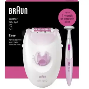 Comparateur de prix : Epilateur électrique BRAUN Silk Epil SE3-202