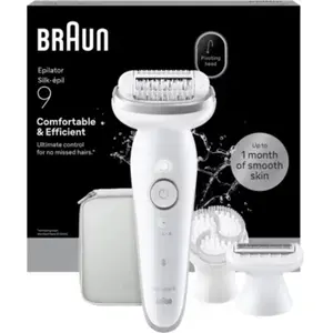 Comparateur de prix : Épilateur électrique Braun Silk-Epil 9 SE9 9-061 Argent
