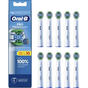 Oral-B Pro Precision Clean Blanc (10 pièces) 80831451 pas cher