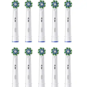 Oral-B Pro Cross Action Opzetborstels - Wit - 10 Stuks