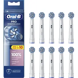 Oral-B Pro Sensitive Clean Blanc (10 pièces) 80831413 pas cher