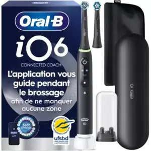 Oral-B Brosse à dents électrique Oral B iO6 Series Black Lava Luxe Edition pas cher