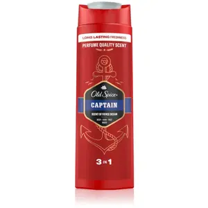 Old Spice, Gel douche, Douche 3 En 1 Captain (3 ml) pas cher
