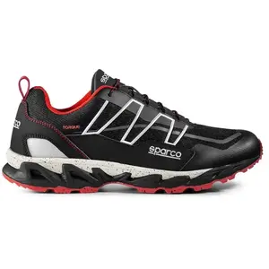 Chaussures de travail Sparco torque algarve 01 sra (noir/rouge) pas cher