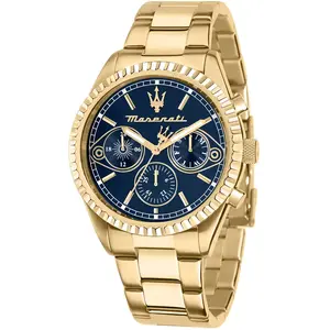 Comparateur de prix : Maserati Montre Homme Maserati Competizion En Métal Jaune