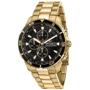 Montre Homme - SECTOR - 227053 - Métal Jaune - Quartz - Verre minéral pas cher