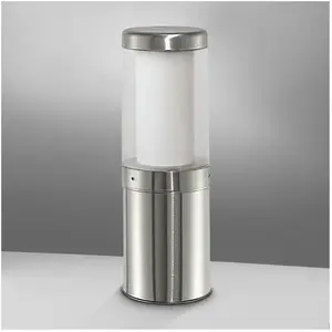 LCD, Éclairage d'extérieur, Lampe sur pied courte acier inoxydable E27... pas cher