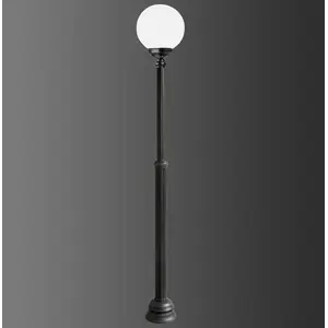 LCD Lampadaire DExtérieur 1143, À 1 Lampe, Noir/BlancVendu pargalaxus
