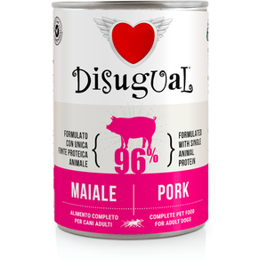 Disugual Adult 6 x 400 g pour chien - porc pas cher