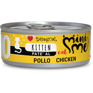 12 x 85 g Disugual Mini-Me Kitten au poulet, nourriture humide pour chat pas cher
