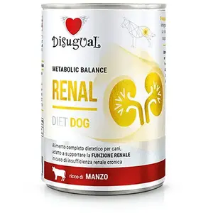 Disugual Metabolic Balance Renal 6 x 400 g pour chien - boeuf pas cher