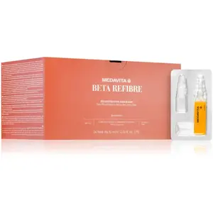 Comparateur de prix : Medavita Ampullen ß-Refibre Reconstructive Hair Serum 24x10ml