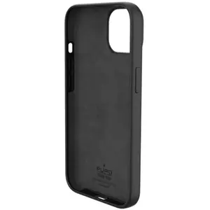 Coque silicon Puro Icon pour iPhone 14 Pro max Noir