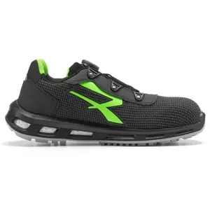 U-POWER Chaussure De Sécurité Redlion Monster Taille 45 Noir/Vert S3 Src Esd En Iso 2034 pas cher